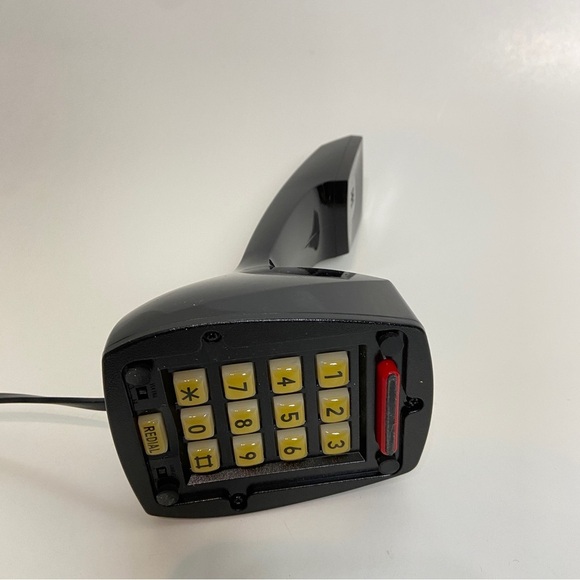 Vintage Cobra Phone. Sleek Black Retro Telephone Land Line - Picture 4 of 8